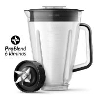 Liquidificador Philips Walita Série 5000 RI2242 3L 1200W 12 Velocidades Preto - 6