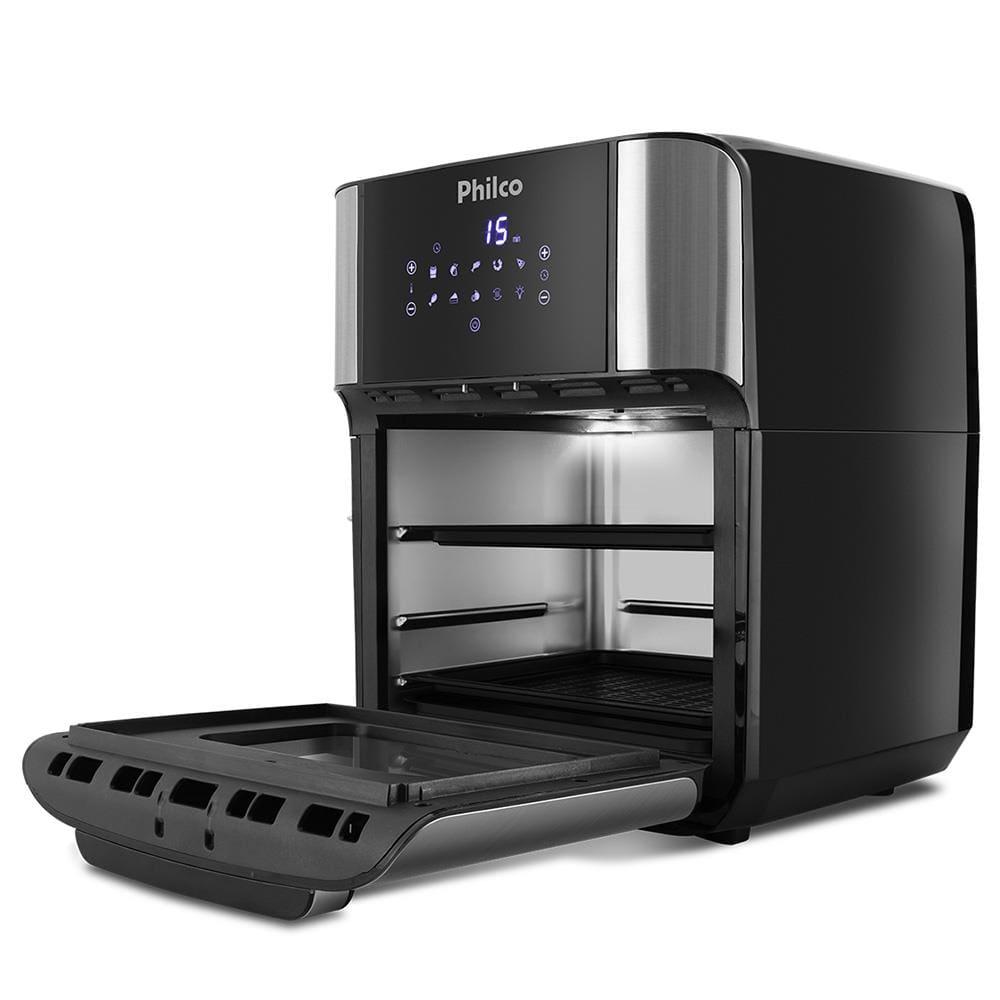 Fritadeira Elétrica Sem Óleo Air Fryer Oven Philco 12L PFR2200 Preta - 4
