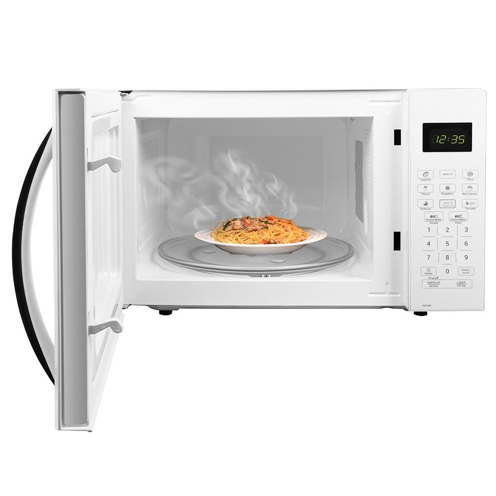 Forno de Micro-ondas Philco PMO23BB com Função Tira Odor Branco - 20L - 4