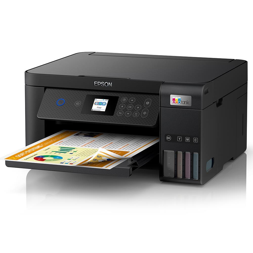 Multifuncional Tanque de Tinta Epson EcoTank L4260 Wireless - Impressora, Copiadora, Scanner - 3