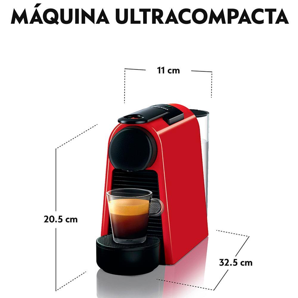 Cafeteira Nespresso Essenza Mini D30 com Kit Boas Vindas - Vermelha - 3