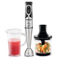 Power Mixer Mondial 2 em 1 Mixer e Processador M-07 - Preto/Inox - 1