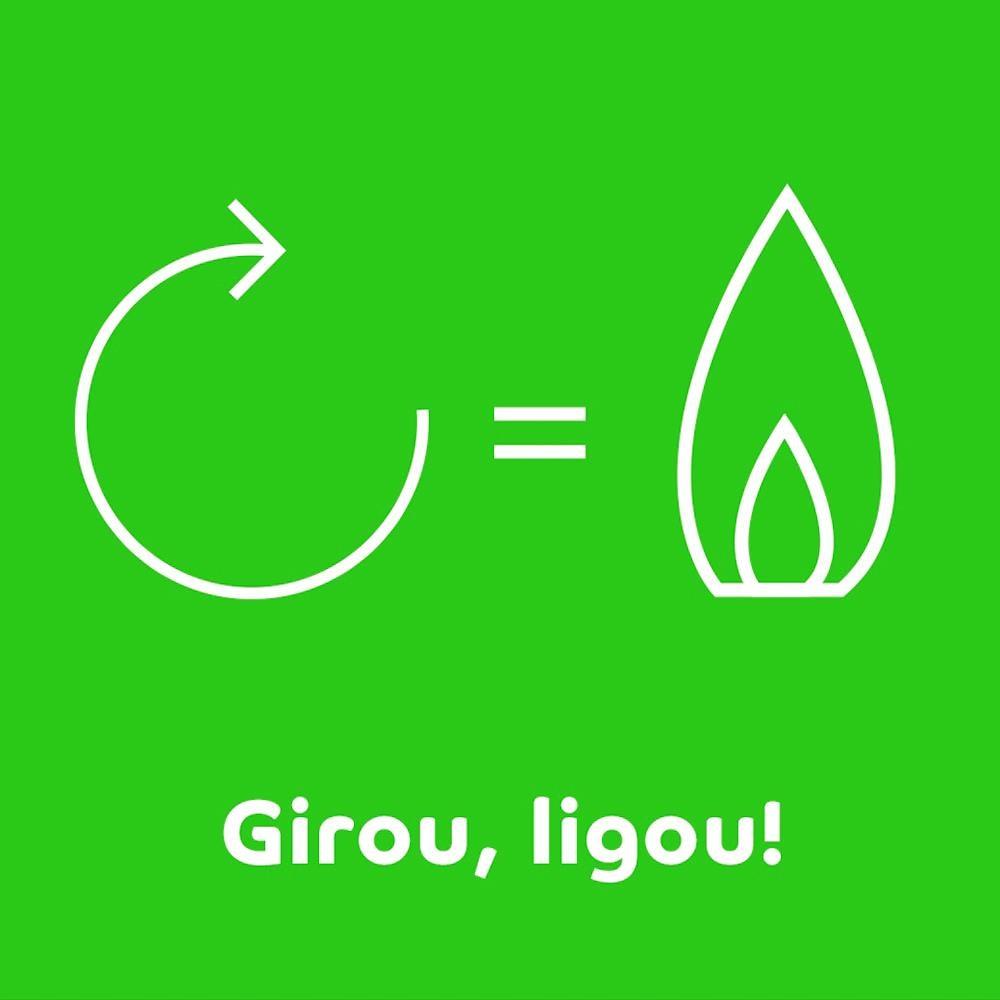 Cooktop a Gás 5 Bocas Consul CD075AE Vidro Temperado Preto Acendimento Automático Bivolt Preto - 7