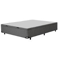 Base Box para Colchão de Casal Itaflex Universal com Baú 40,5x138x188 cm - Grafite Chumbo - 2