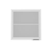 Armário Bartira Línea com 1 Porta de Vidro e 1 Prateleira - 60cm de largura - 3