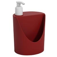 Dispenser para Detergente Romeu e Julieta Coza Basic em Polipropileno - Vermelho - 1