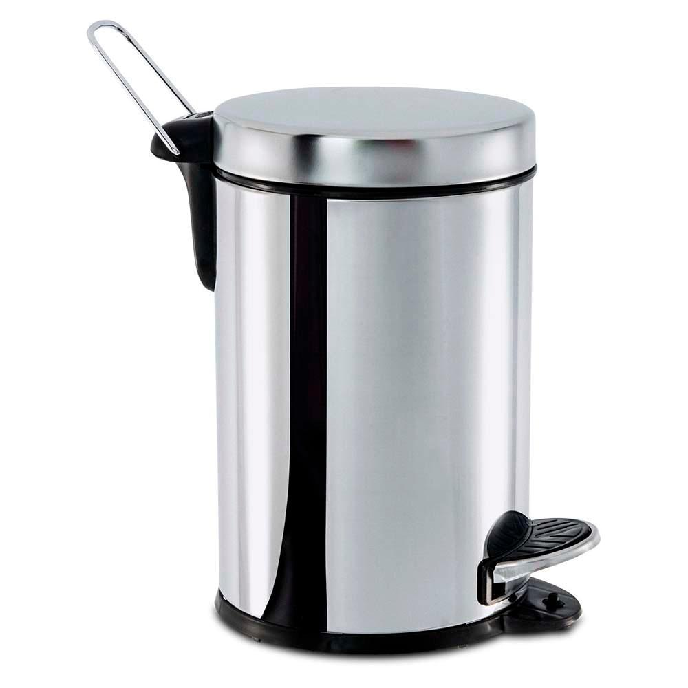 Lixeira Brinox com Pedal Decorline 3040/201 em Aço Inox - 3 L - 1
