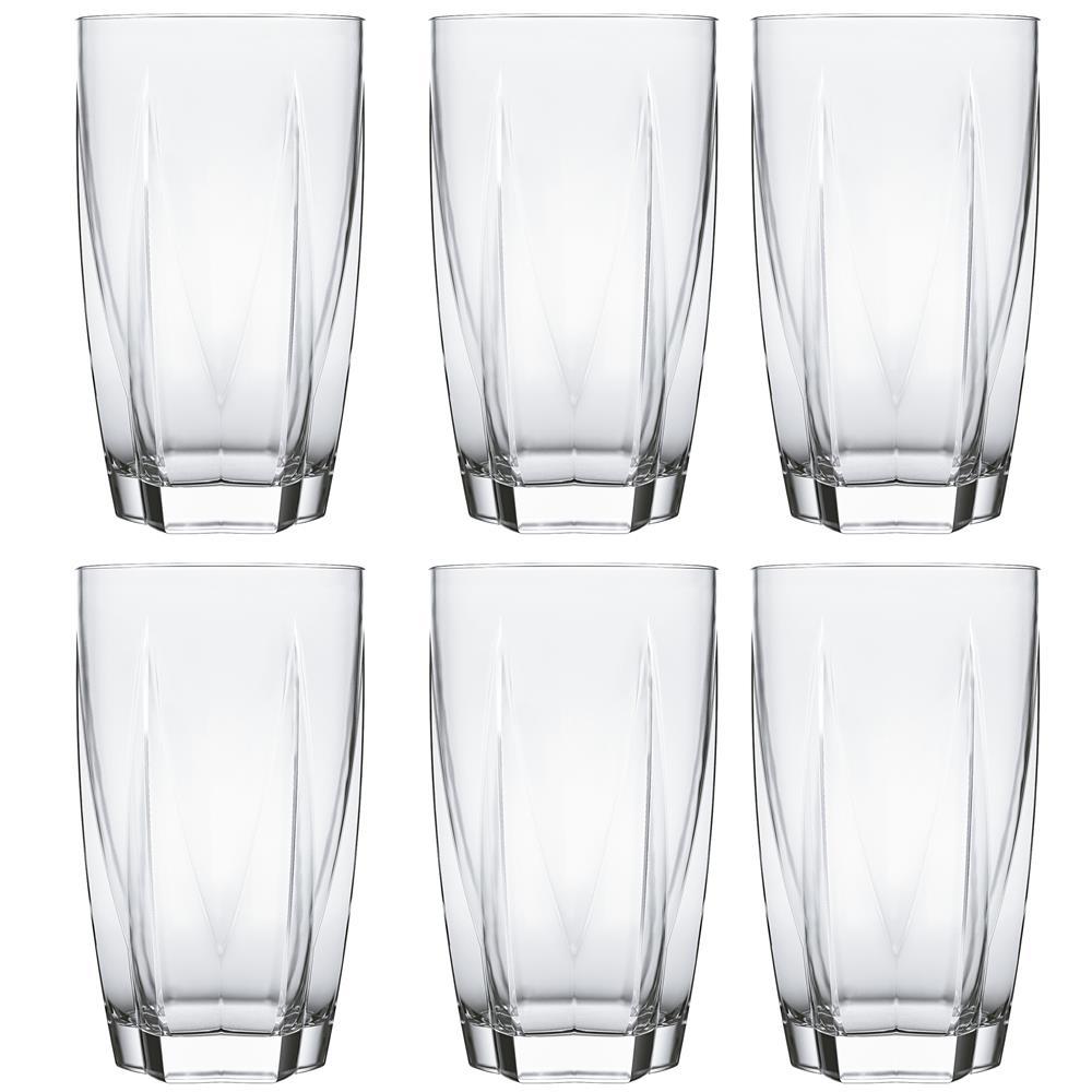 Conjunto de Copos Long Drink Nadir Estela 460ml – 6 Peças - 1