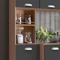 Cozinha Compacta Suspensa Poliman Mila com 7 Portas, 1 Prateleira e 1 Gaveta - 180cm de largura