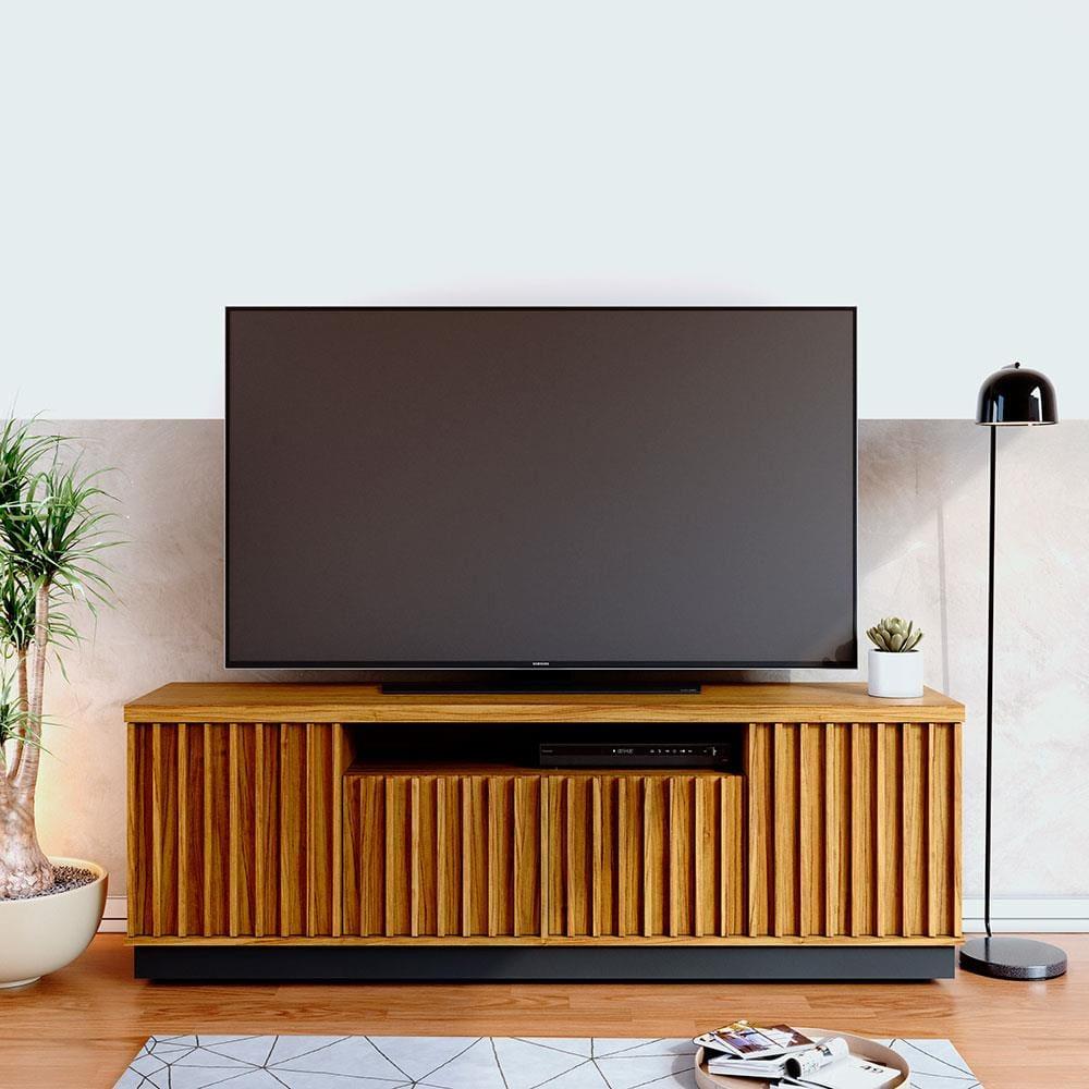 Rack Colibri Amazonas com 180cm de Largura, 4 Portas, Ideal para TV de Até 70” - 2