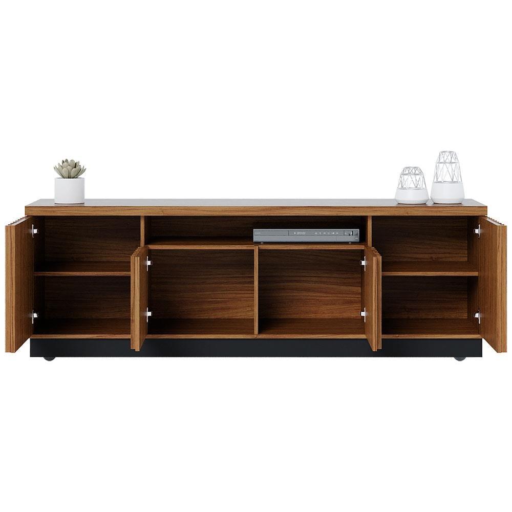 Rack Colibri Amazonas com 180cm de Largura, 4 Portas, Ideal para TV de Até 70” - 4