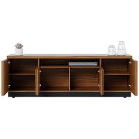 Rack Colibri Amazonas com 180cm de Largura, 4 Portas, Ideal para TV de Até 70”