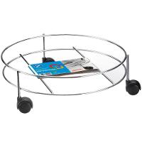 Suporte Multiuso com Rodízios Arthi - Cromado - 1