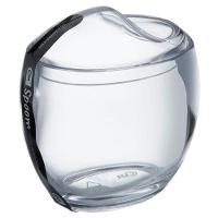 Porta Algodão e Cotonetes Coza Spoom - Cristal - 1