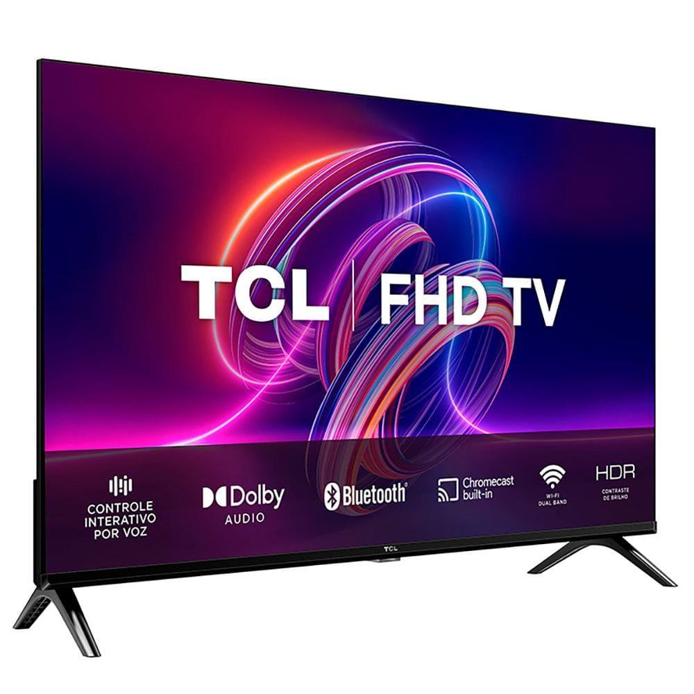 Smart TV LED 32" Full HD TCL S5400AF com Android TV, Wi-Fi, Bluetooth, Controle Remoto com Comando de Voz, Google Assistente e Chromecast integrado - 3