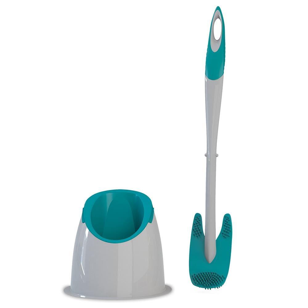 Escova Sanitária Emborrachada com Suporte FlashLimp - 1 Peça - 2