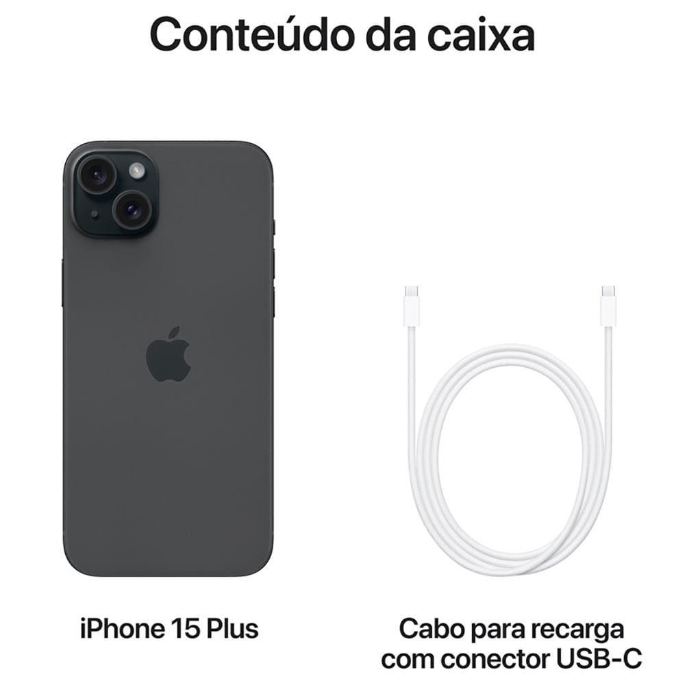 Apple iPhone 15 Plus 128GB - Preto - 6