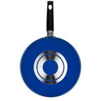 Frigideira Wok Azul Multiflon com Cabo e Antiaderente - 24cm - 2