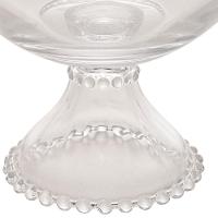 Saladeira com Pé Wolff Pearl em Cristal 1900ml - Transparente - 7
