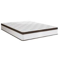 Cama Box Baú Queen Size Portobel Noah Ortopédico com Molas Ensacadas, EPS e Revestimento em Poliéster 70x158x198cm - Branco/Marrom