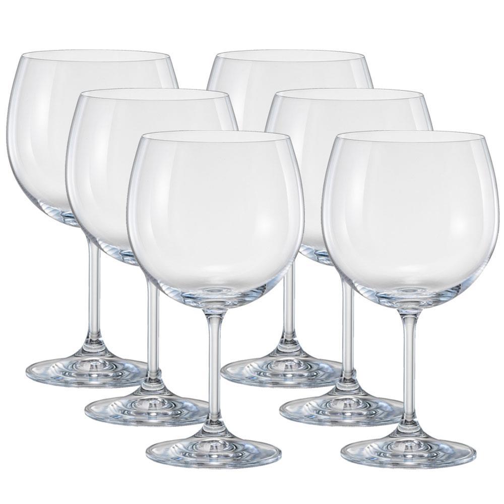 Conjunto de Taças para Gin Bohemia Anna 600 ml em Cristal - 6 Peças - 1