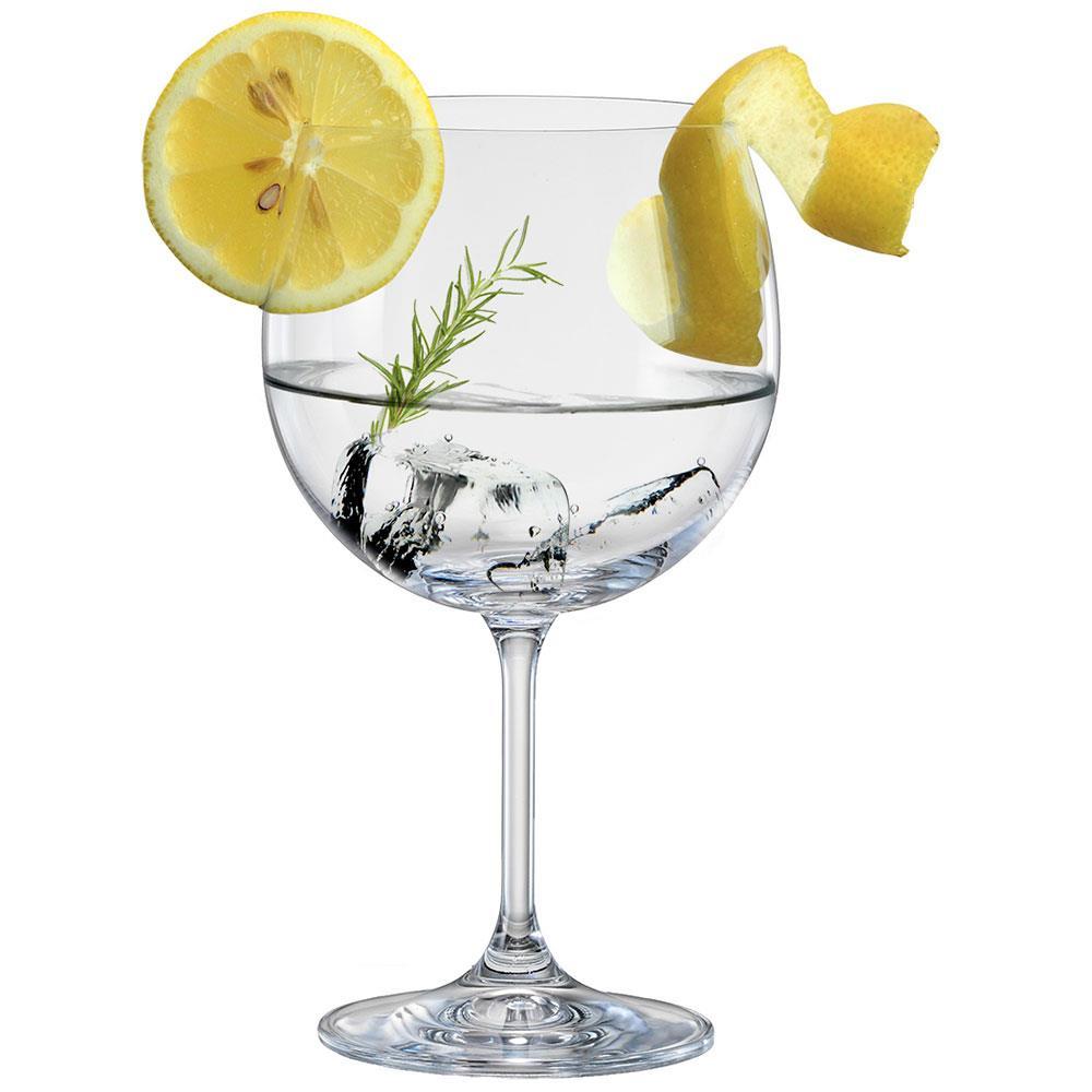 Conjunto de Taças para Gin Bohemia Anna 600 ml em Cristal - 6 Peças - 3