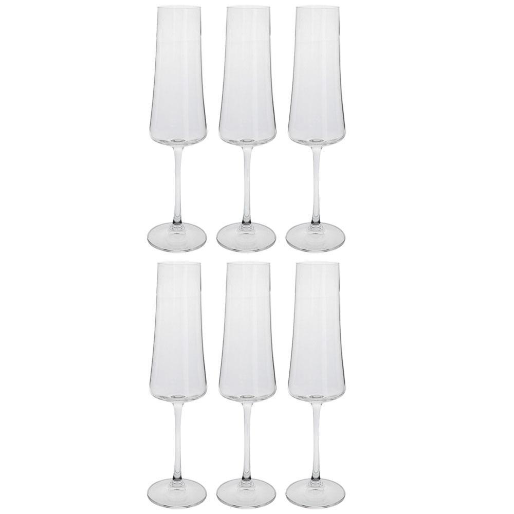 Conjunto de Taças para Champanhe Bohemia Xtra 210ml - 6 Peças - 1