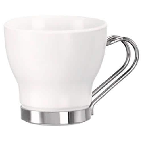 Xícara Luigi Bormioli Espresso Aromateca Branca - 109ml - 1