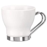 Xícara Luigi Bormioli Espresso Aromateca Branca - 109ml - 1