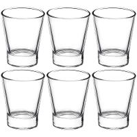 Conjunto de Copos Luigi Bormioli Caffeino Transparente 85 ml - 6 Peças - 1