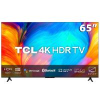 Smart TV LED 65" 4K Ultra HD TCL P635 com sistema Google TV, Dolby Audio, HDR10+, Wi-Fi Dual Band, Bluetooth Integrado, Chromecast e Google Assistente - 1