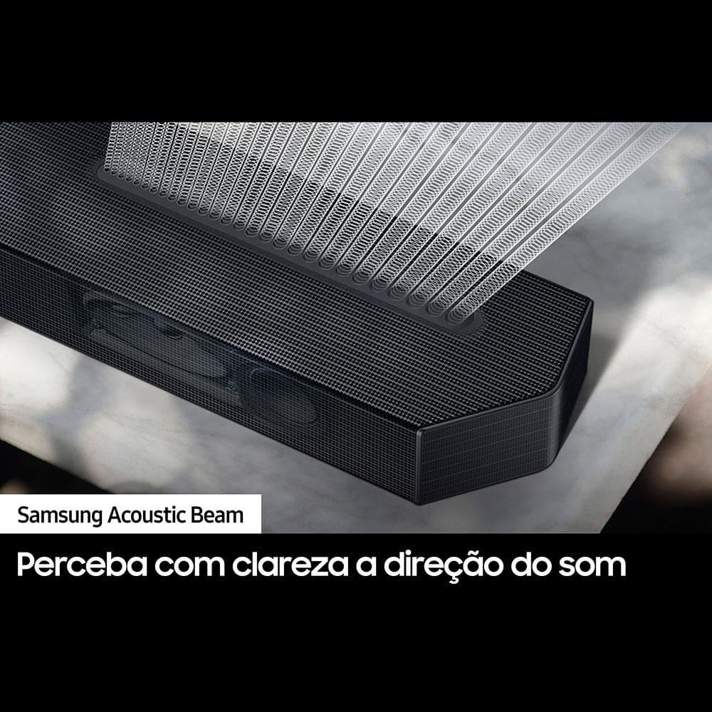 Soundbar Samsung HW-Q600C com 3.1.2 Canais, Bluetotth, Subwoofer Sem Fio e Dolby Atmos - 8