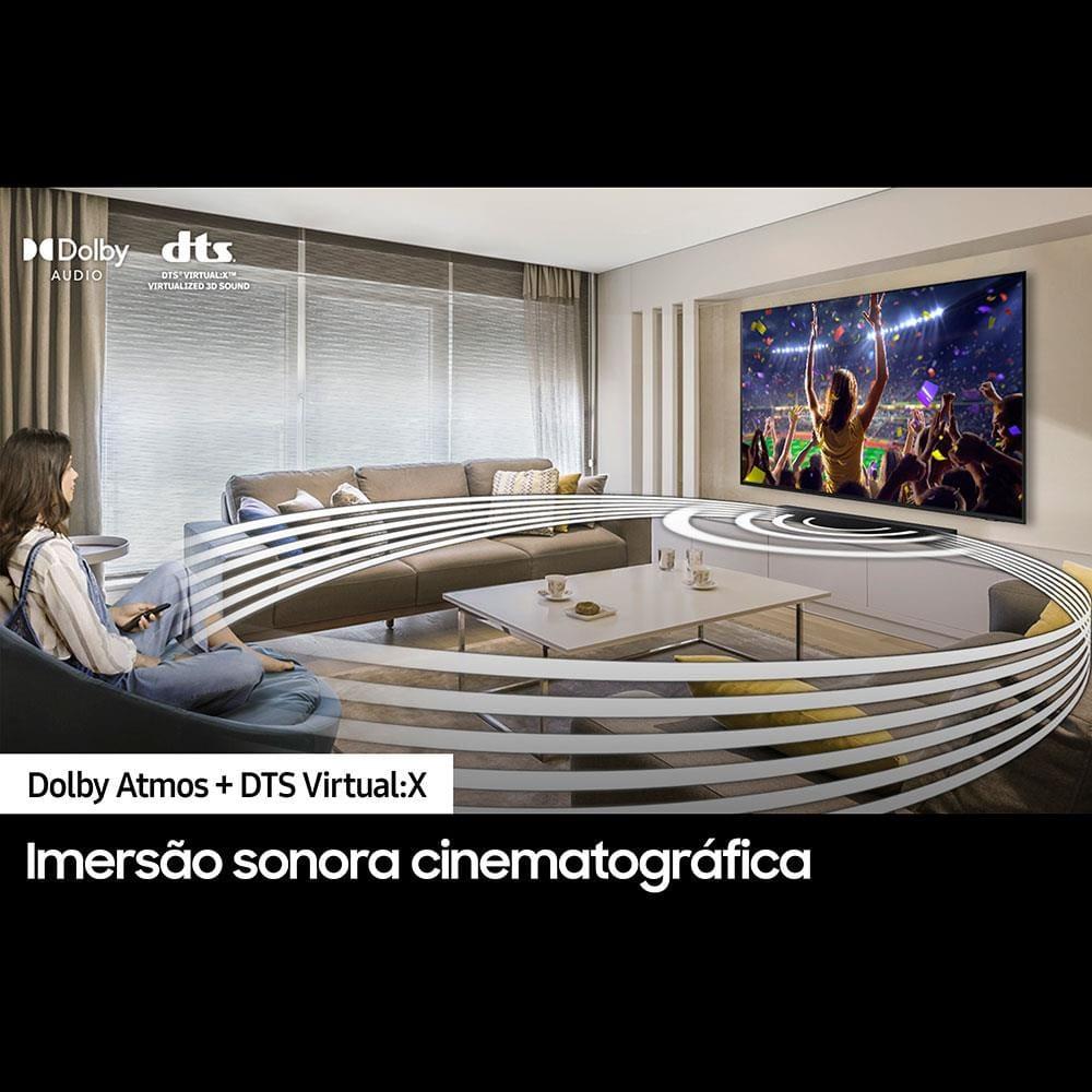 Soundbar Samsung HW-Q600C com 3.1.2 Canais, Bluetotth, Subwoofer Sem Fio e Dolby Atmos - 9