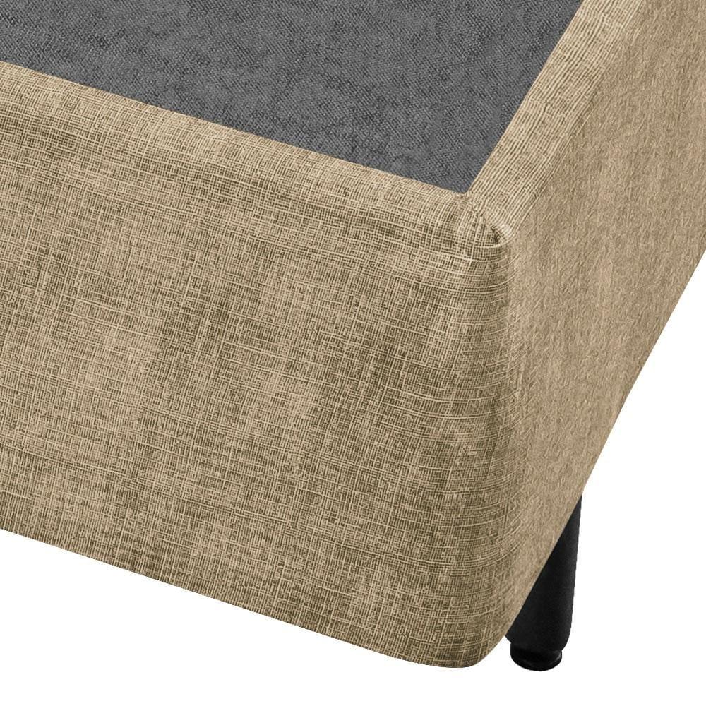 Base Box para Colchão Casal Americanflex Sublime High com 30x138x188 cm - Bege - 3