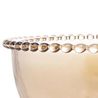 Saladeira Wolff Pearl em Cristal 1950ml - Âmbar - 3