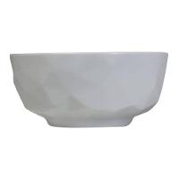 Conjunto com 12 Tigelas M Germer Edros em Porcelana Branca - 600 ml