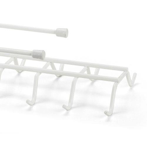 Suporte para Xícaras e Canecas Arthi Com Ponteira Plástica - Branco - 4