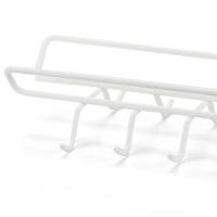 Suporte para Xícaras e Canecas Arthi Com Ponteira Plástica - Branco - 3