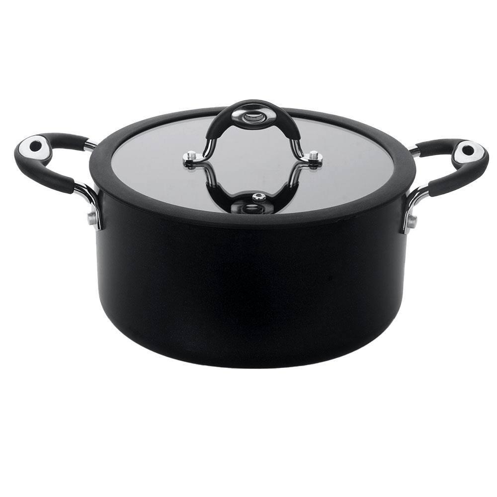 Caçarola Dom Multiflon com Antiaderente de Alumínio - 22cm - 1