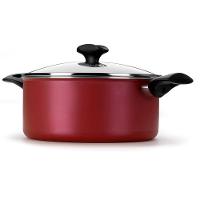 Caçarola Amora Multiflon com Antiaderente de Alumínio Vermelho Matte - 22cm - 5