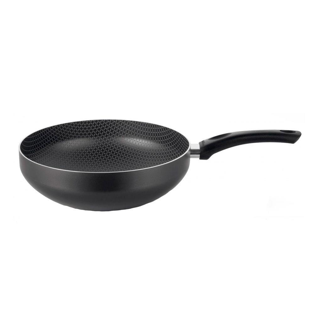 Frigideira Wok Gourmet Multiflon Antiaderente e com Cabo - 24cm - 1