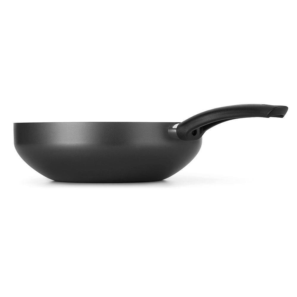Frigideira Wok Gourmet Multiflon Antiaderente e com Cabo - 24cm - 2