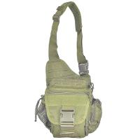 Bolsa Tática de Ombro Echolife Cross Gun MO0029 10L - Verde Exército - 1