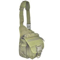 Bolsa Tática de Ombro Echolife Cross Gun MO0029 10L - Verde Exército