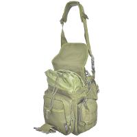 Bolsa Tática de Ombro Echolife Cross Gun MO0029 10L - Verde Exército - 7