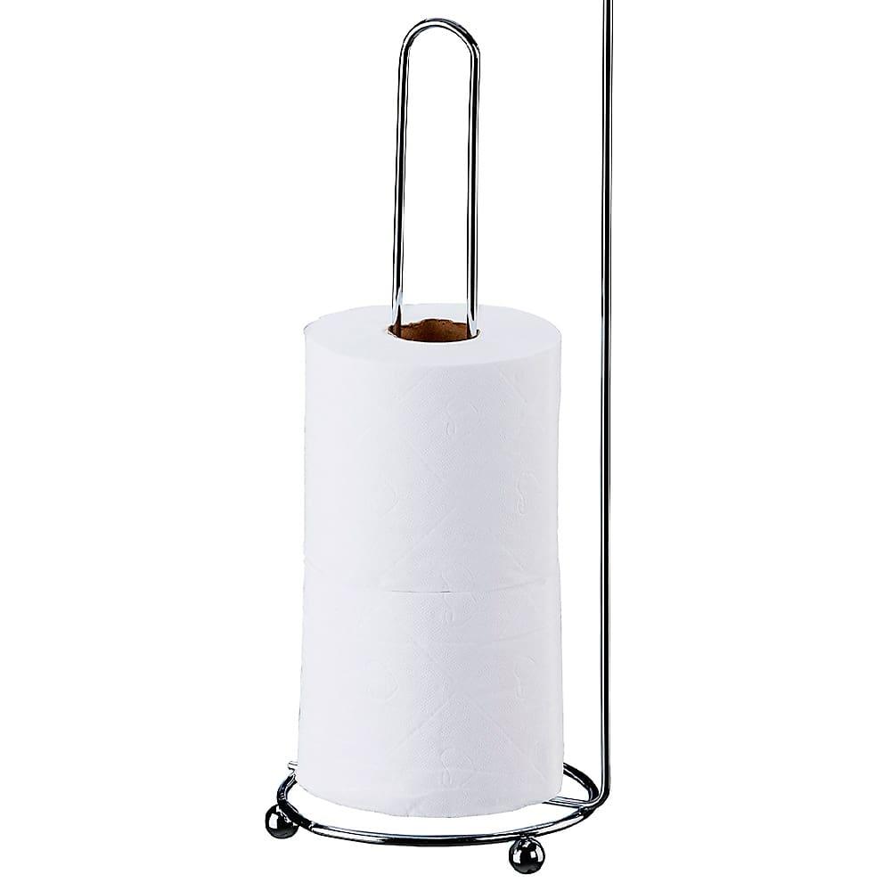 Suporte de Chão para Papel Higiênico Utimil em Aço Cromado - 50 cm - 4