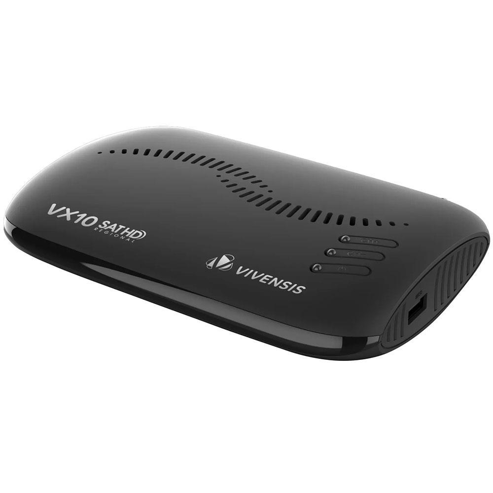 Receptor de TV Vivensis VX10 TV SAT Full HD com Controle Remoto - 1