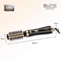 Escova Rotativa Mondial Argan ER-11 1000W Black Gold - 5