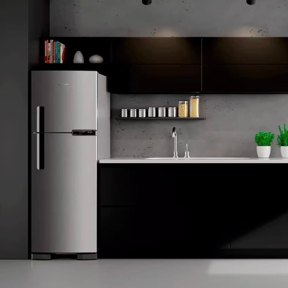 Geladeira Brastemp BRM44HK Frost Free Duplex com Compartimento Extrafrio e Fresh Zone Inox - 375L - 9