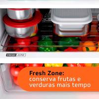 Geladeira Brastemp BRM44HK Frost Free Duplex com Compartimento Extrafrio e Fresh Zone Inox - 375L - 5